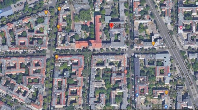 Kart over trærne i New York